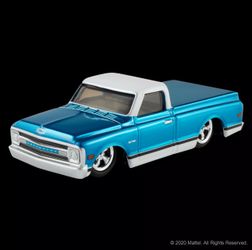 2019 Hot Wheels RLC GLH94 1969 Chevrolet C/10 C10 Blue SEALED
