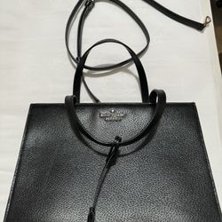 Kate Spade Black Sam Sachel Purse 