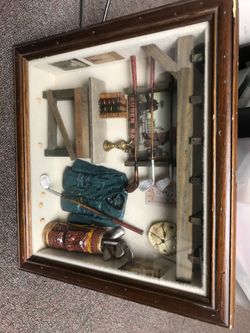 MUST GO Golf miniature room for hobbyists and display
