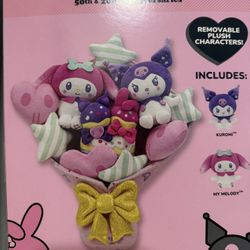 My melody And Kuromi  Plushie Bouquet 