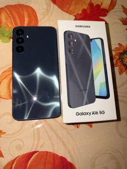 A16 Samsung Galaxy Smartphone Dark Blue
