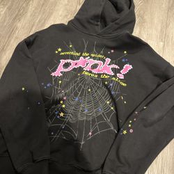 Sp5der Hoodie Black