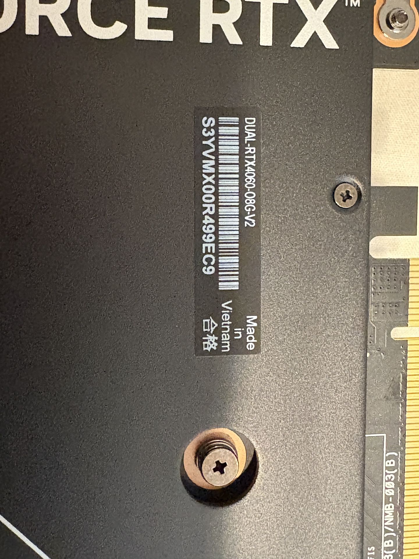 RTX 4060 8GB Graphics Card