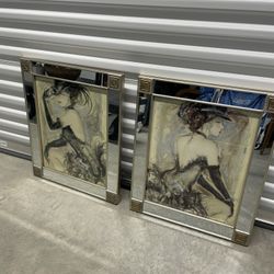 Beautiful Mirrored Karen Dupre My Fair Lady Art Prints