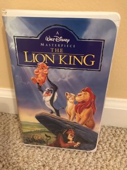 The Lion King - VHS Tape