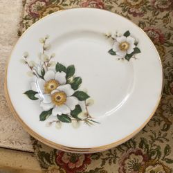 (4) bread plates - Made In Ireland