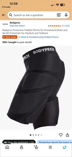 Body pox protective shorts