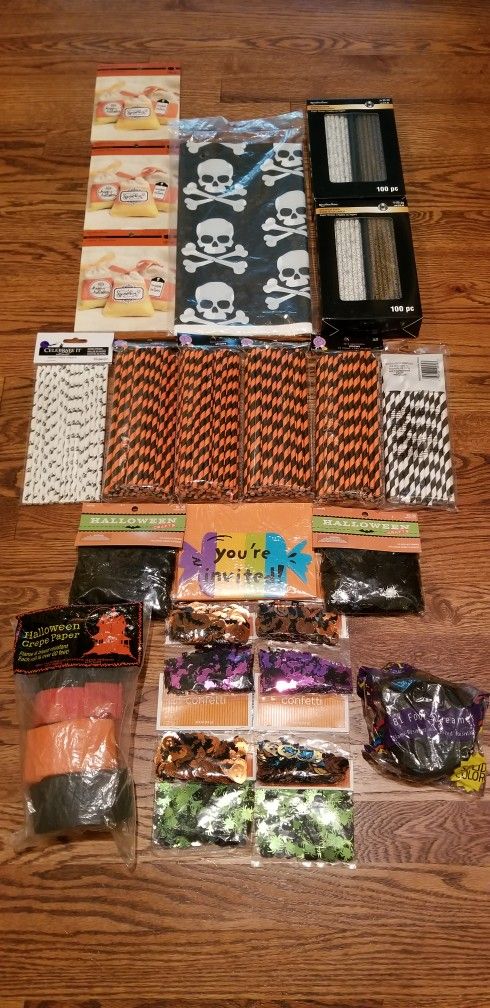 🎃HALLOWEEN BUNDLE🎃 School Party Supplies/Party Table Decor