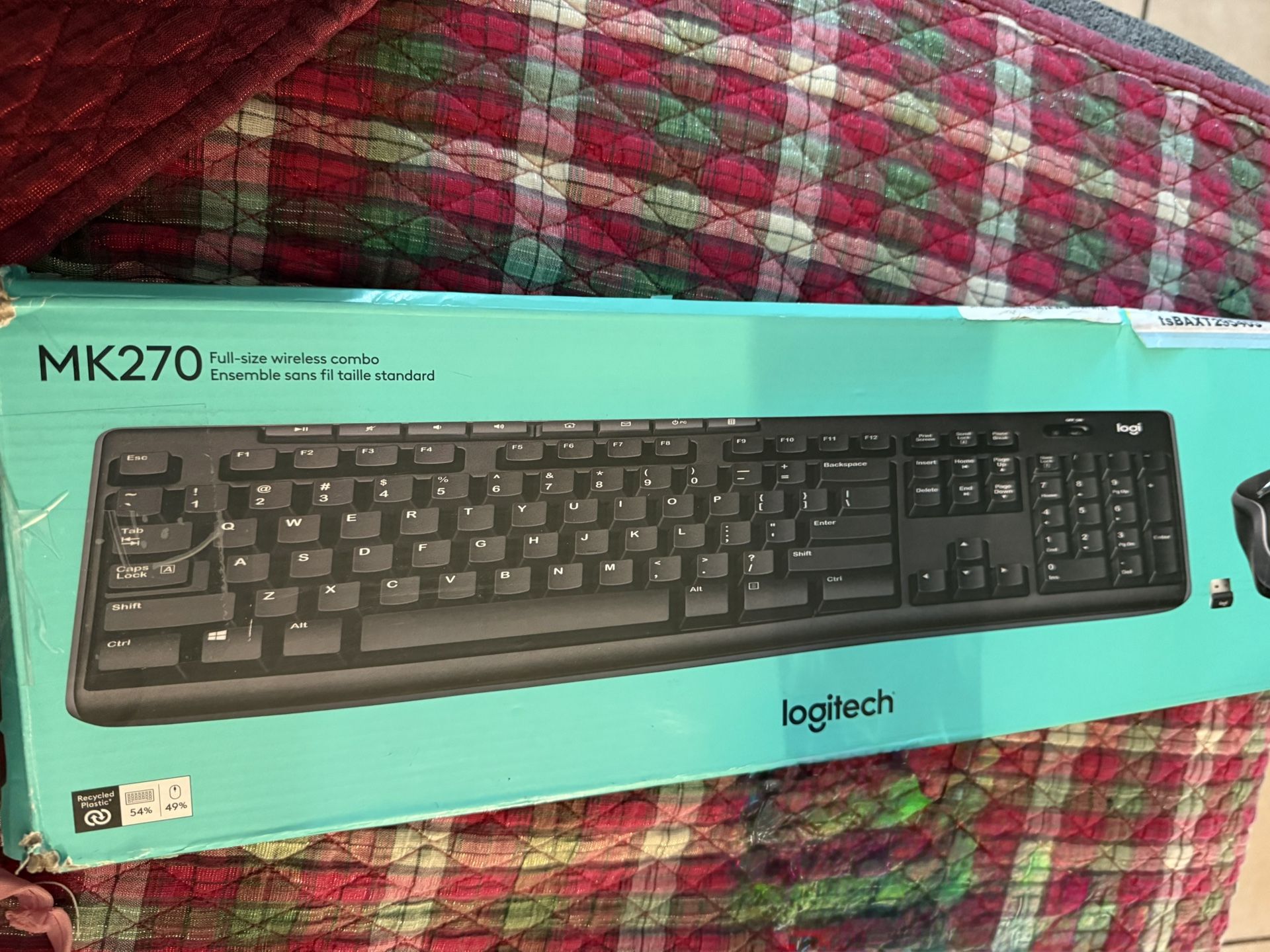 Logitech MK270 Wireless Keyboard and Mouse Combo