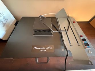 DTF station Phoenix air 16 x 20 curing oven