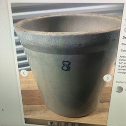 Antique Farmhouse Stoneware Crock