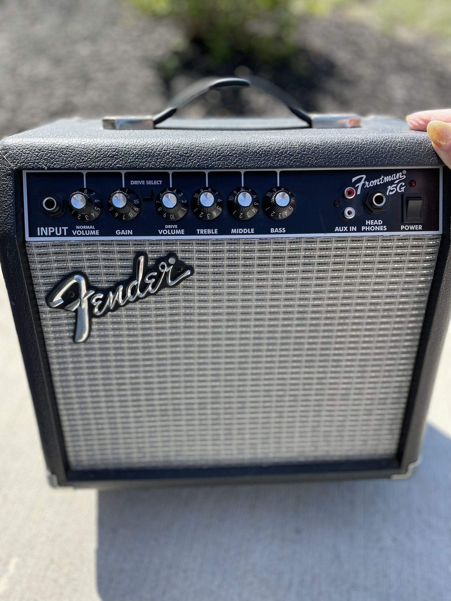 Fender Frontman 15G Guitar Amplifier Type PR 495 Powers On