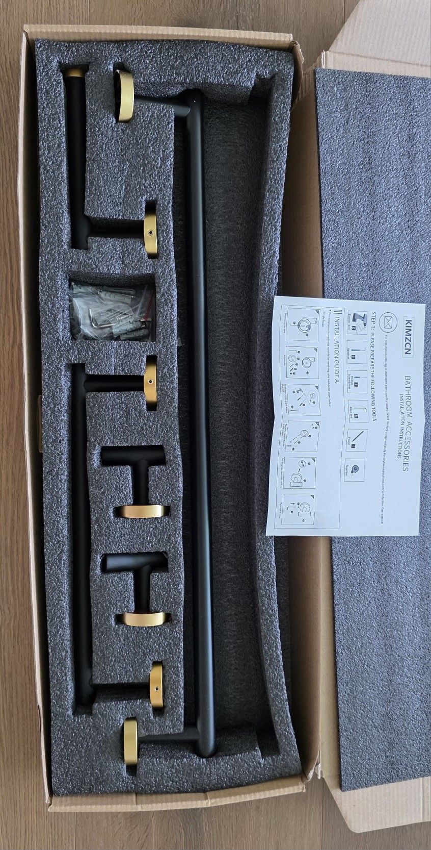 5 Piece Bathroom Accessories Kit