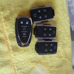 Car Key Fobs/llaves Con Control Para Carros 