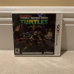 Teenage Mutant Ninja Turtles - Nintendo 3DS