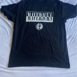 DALLAS MAVERICKS DIRK NOWITZKI BLACK SHIRT
