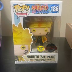 Funko Pop! Animation: Naruto Shippuden - Naruto (Six Path) #186 [Special Edition | Glow in the Dark]