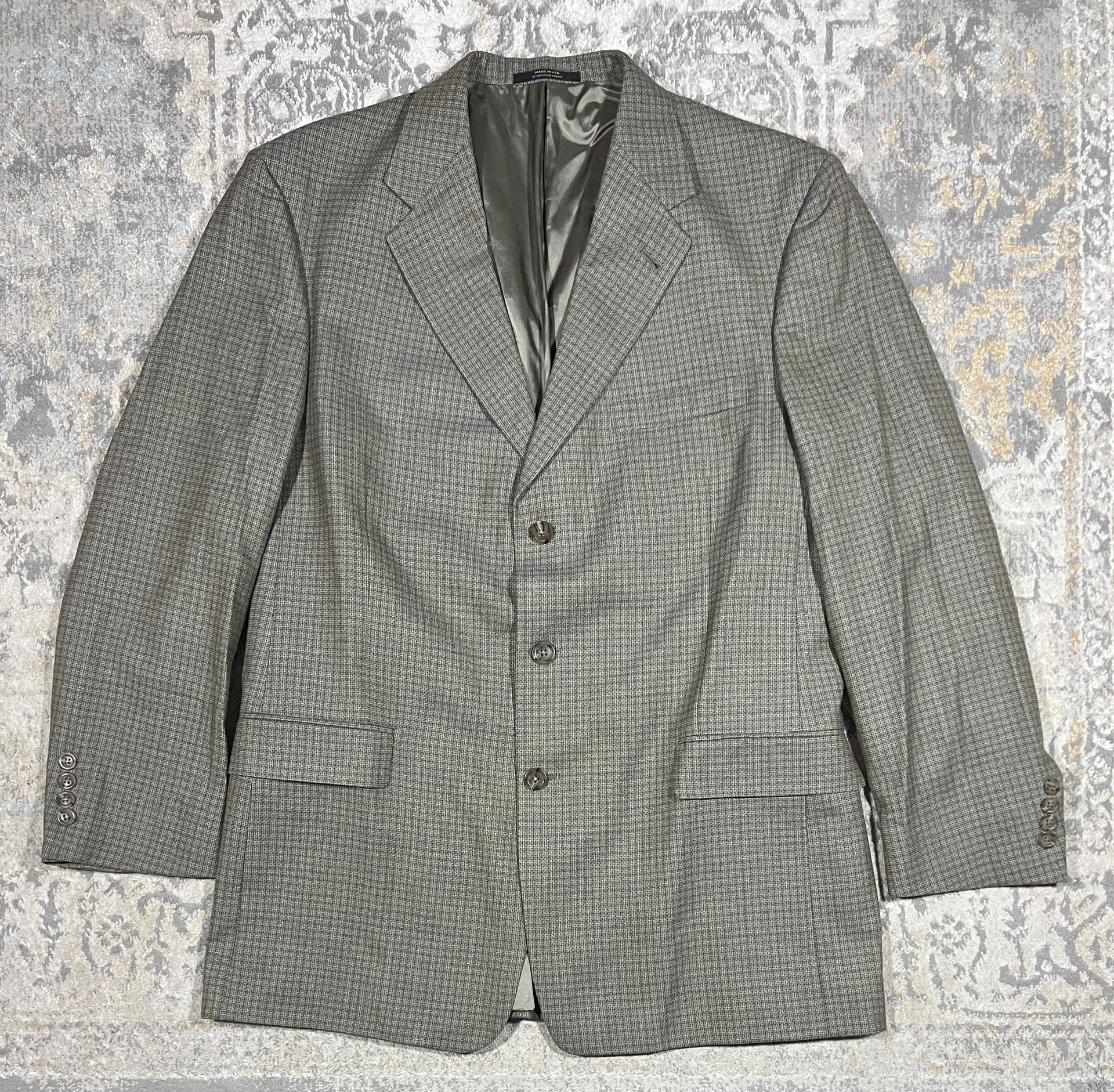 Hart Schaffner Marx Men's 44R 3 Button Sport Coat Jacket Blazer Brand: Hart Schaffner Marx Size: 44R