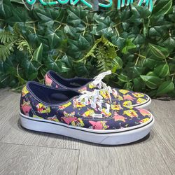 Vans Comfy Cush Aloha Sponge Bob Square pants Sneakers Men 10.5 Multi Color