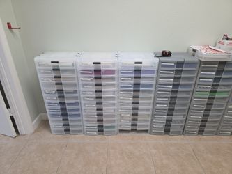 Plastic Filing Drawers