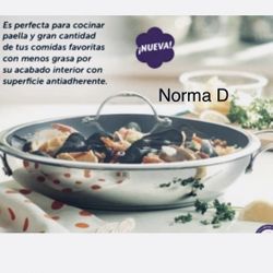Paellera De 14โ Con Antiadhente Nueva En Su Caja ๐บ Princess House ๐บ