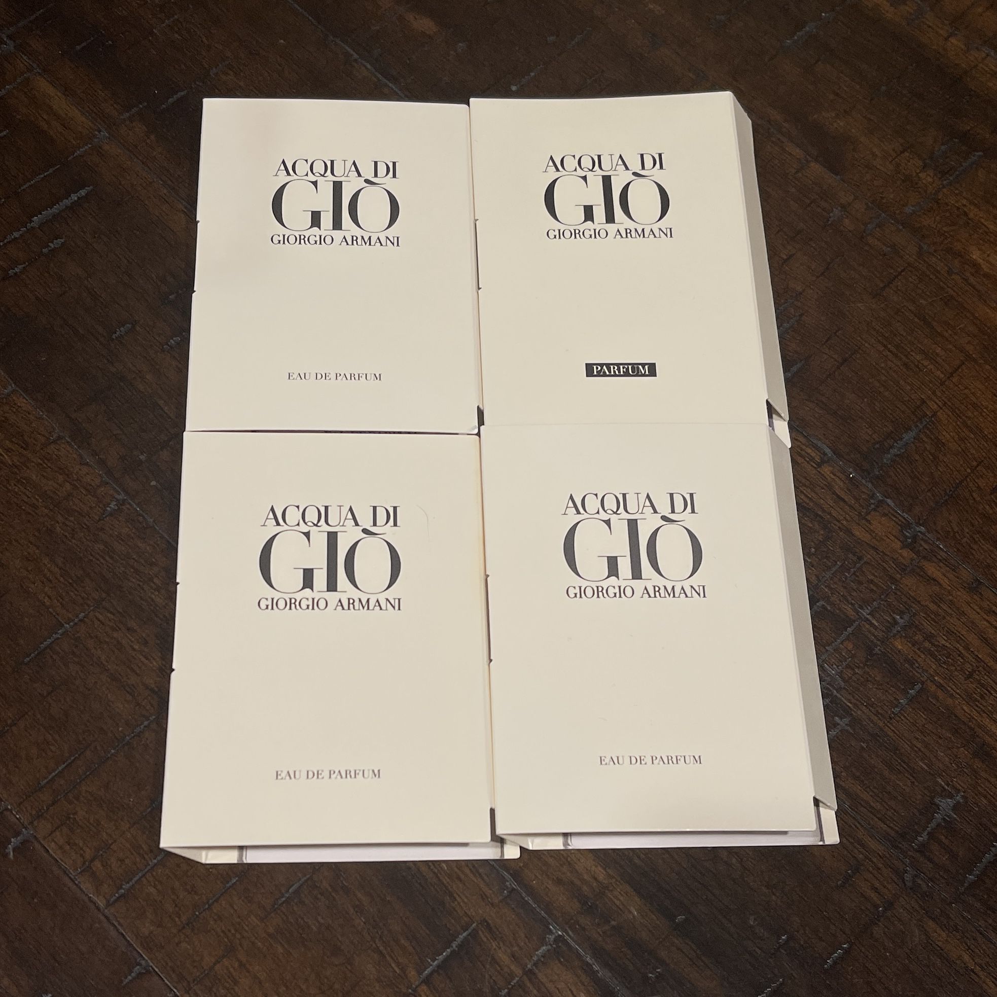 GIORGIO ARMANI Acqua di Gioia Eau de Parfum Sample Bundle