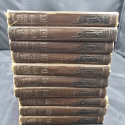 📚 Antique 10-Volume Set – Four Minute Essays by Dr. Frank Crane (1919) 1st Edition – Complete Collection!