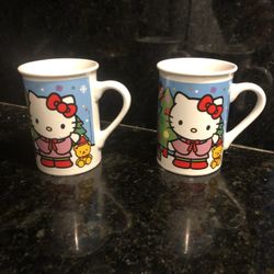 2 Hello Kitty Coffee Mugs