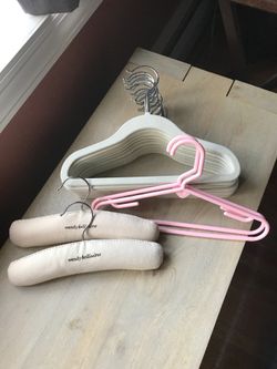 Assortment of child size hangars