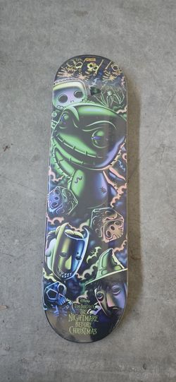 Skateboard Nightmare Before Christmas