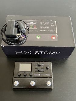 Line 6 HX Stomp Guitar Multi-effects Floor Processor - Black
