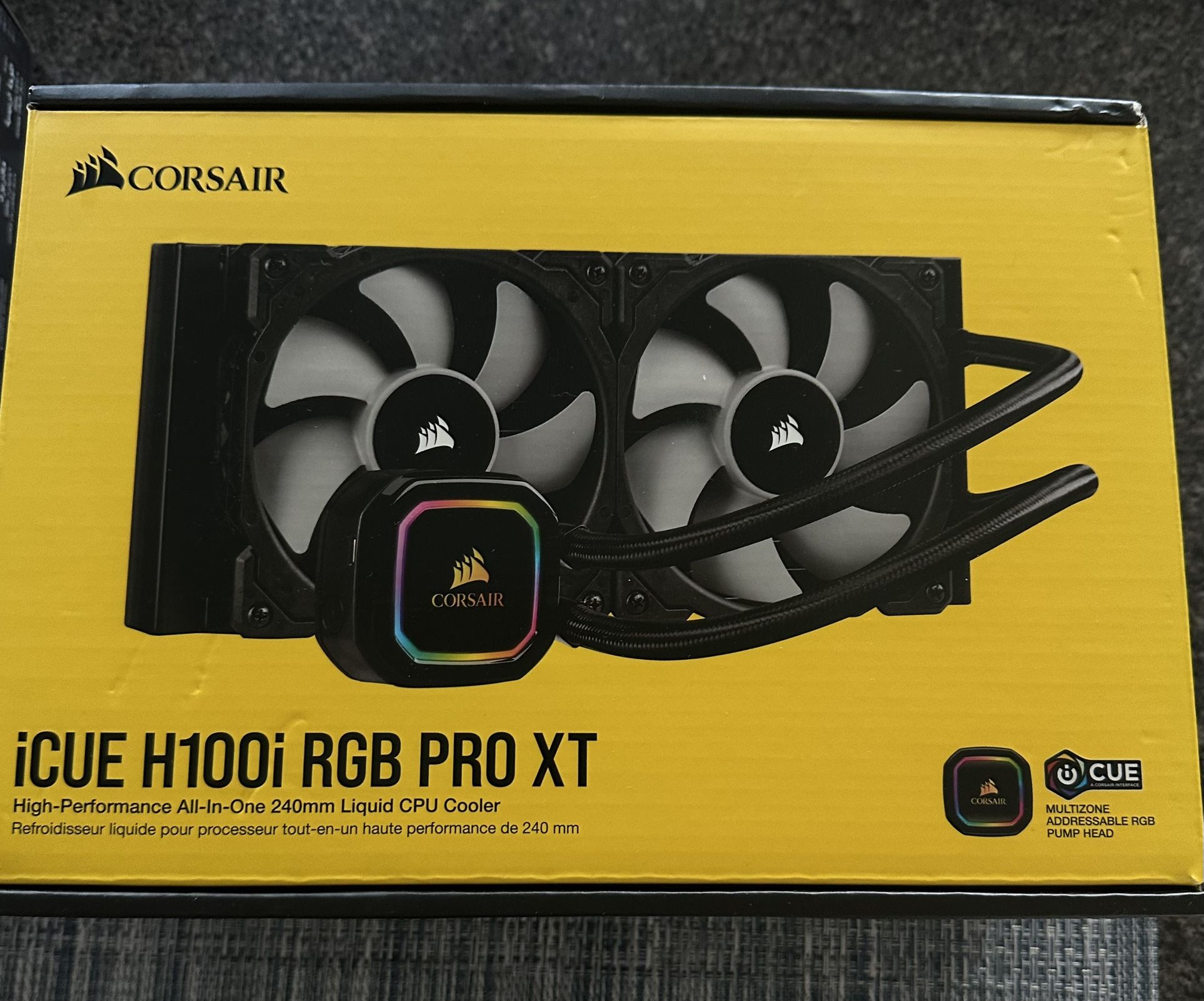 Corsair iCUE H100i RGB Elite Liquid CPU Cooler