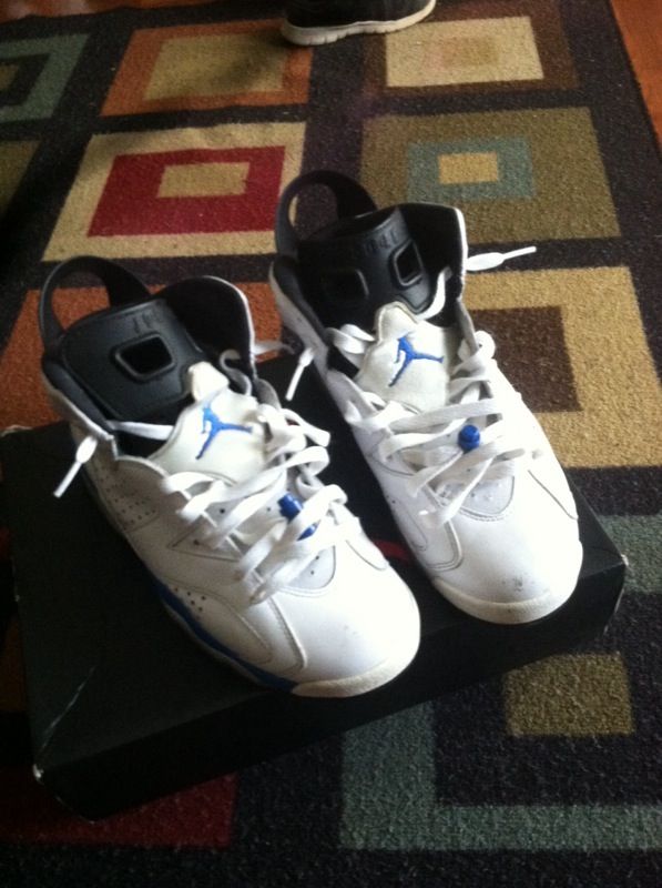 Jordan Retro 6's Sport Blues