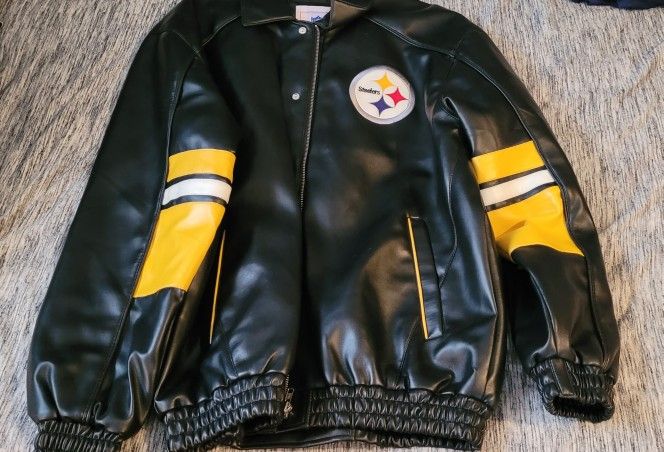 Vinyl Steelers Jacket (Medium)
