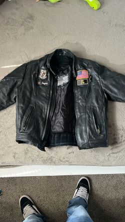 Black Leather Jacket 