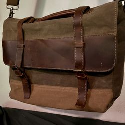 LEATHER Lap-top Bag