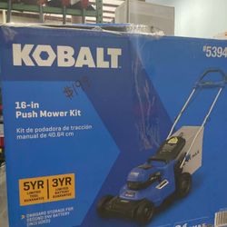 Kobalt 16in Push Lawn Mower Kit