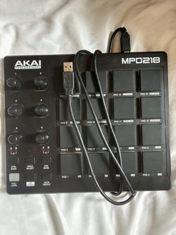 Akai MPD218 USB MIDI Pad Controller — $60