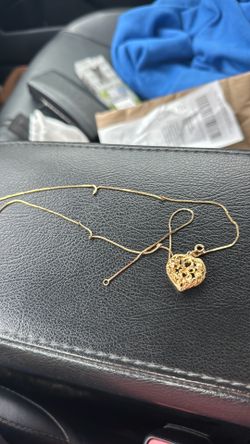 Gold necklace