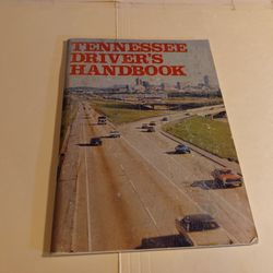 Vintage State Of Tennessee Driver's Handbook.