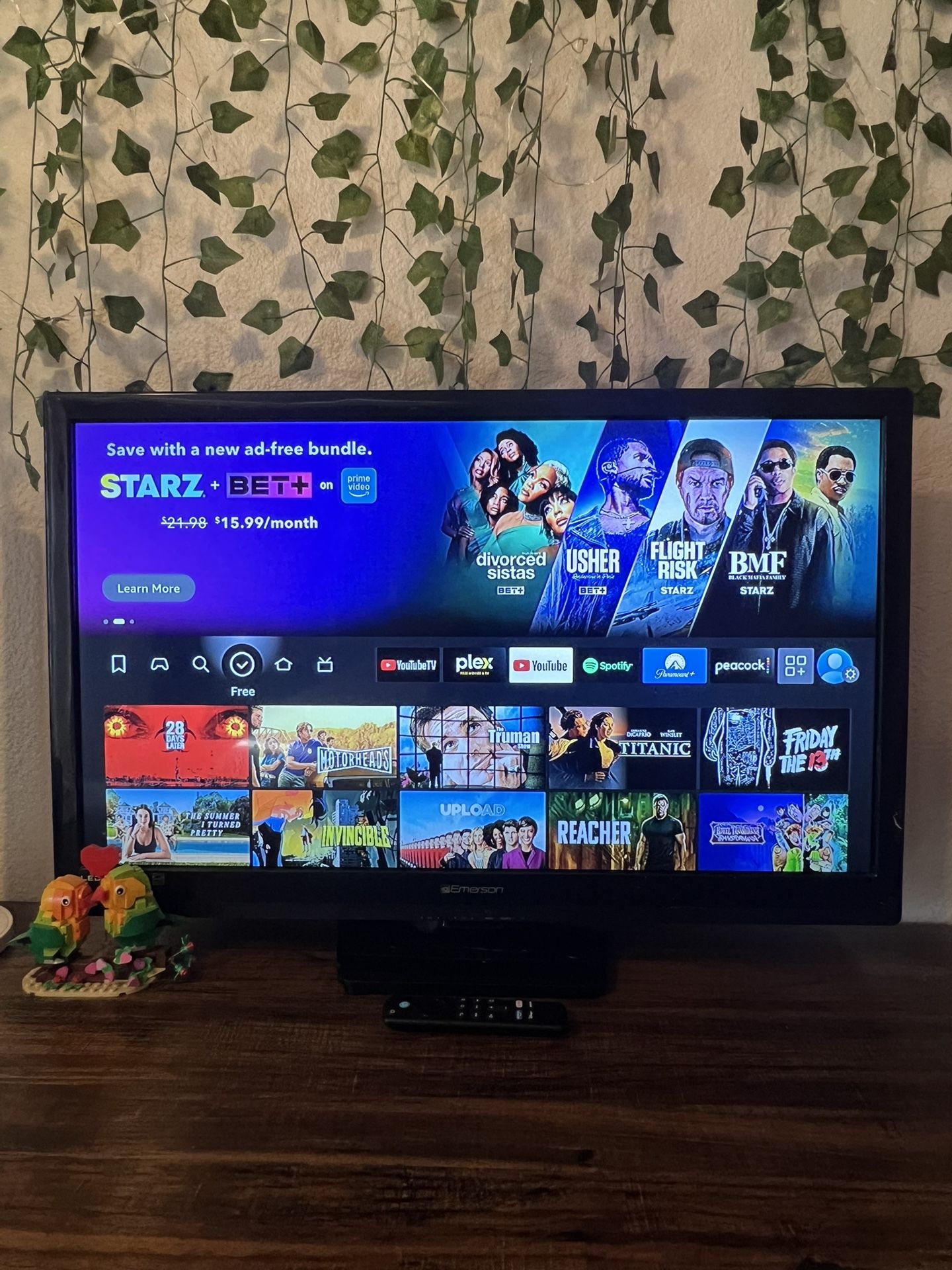 35 Inch Emerson TV & Amazon Firestick