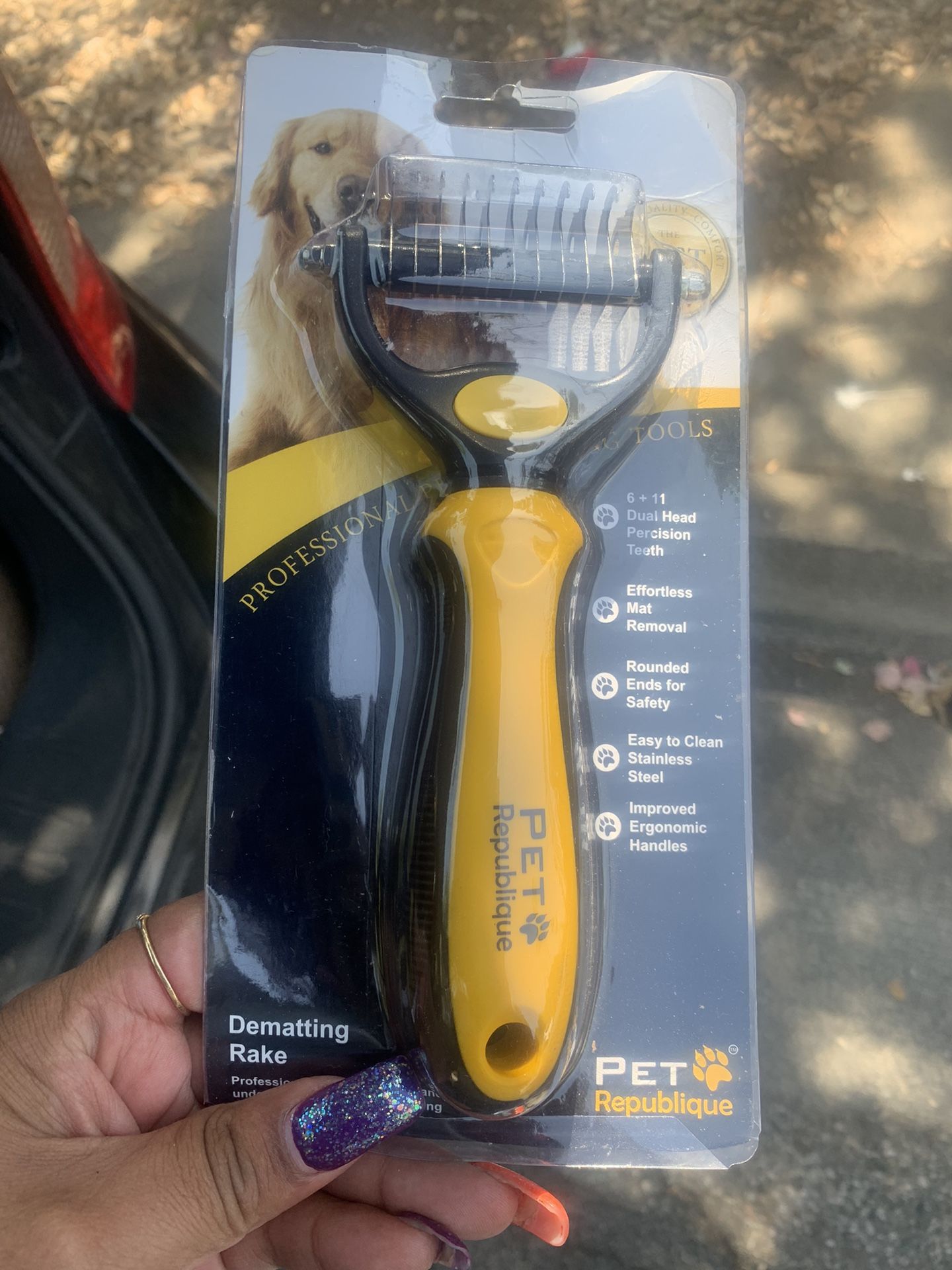 Pet Republique Dematting Rake
