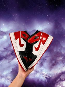 Air Jordan 1 High Red Black White Sneakers