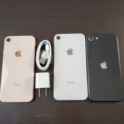 iPhone 8 - UNLOCKED - Like New (Color Choices) 