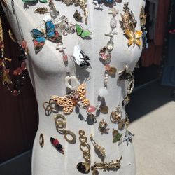 60 Vintage Enamel Butterfly Collection West Germany And Designer Stamped  Vintage And Antique  Metal, Enamel And Celluloid 