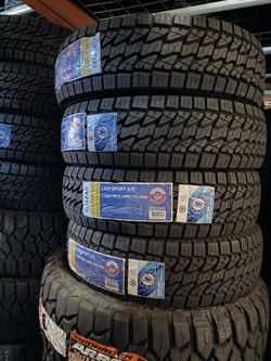 LT225/75R16 Set Of 4 Lion Sport A/T New Tires