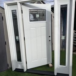 New Door Stel Size W68.1/2 H81.3/4 Left Hand Inswing $2150 Or Patio Door New 