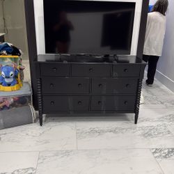 Black Crate And Barrel Black Kids Dresser