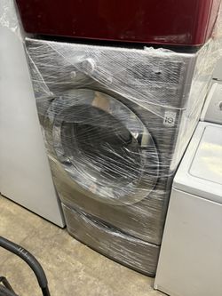 LG front Load Washing Machine Stainless Steel 