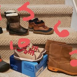 Winter Boys Boots Shoes Toddler Snow 